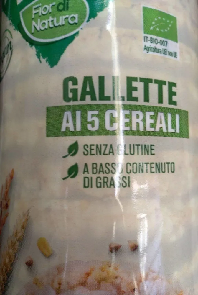 Gallette ai 5 cereali