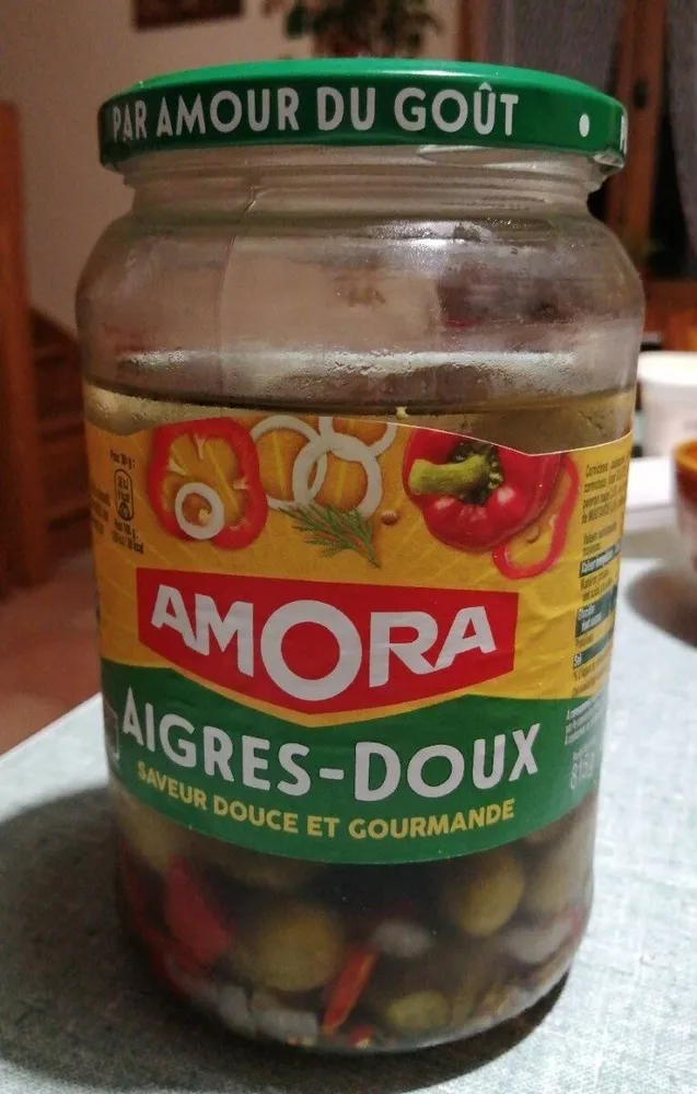 Cornichons aigres-doux saveur douce et gourmande
