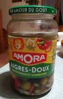 Cornichons aigres-doux saveur douce et gourmande