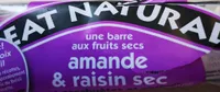 Barre aux fruits secs Amande & raisin sec