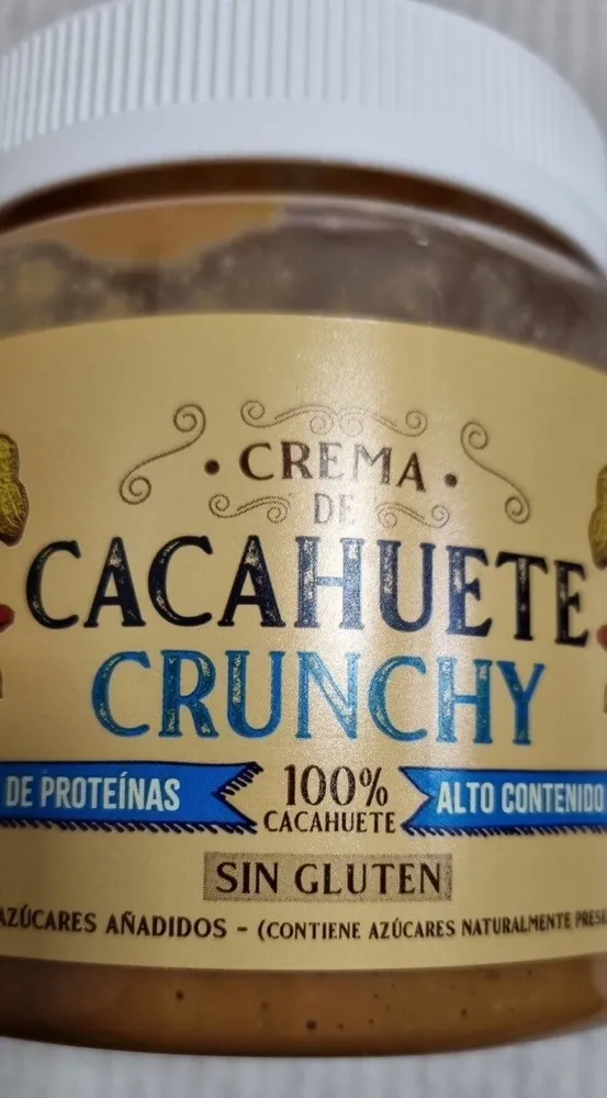 Crema de cacahuete