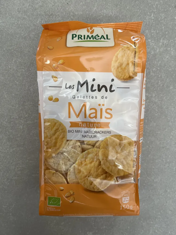 Les Mini Gallettes de Maïs Nature