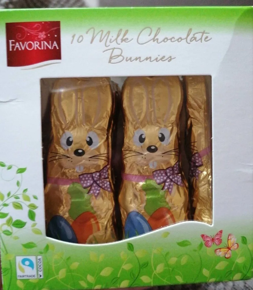 Milk chocolate bunnies