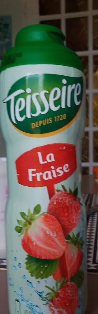 Sirop de fraise