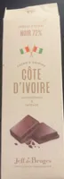 Chocolat Noir Cacao 72% Côte D’Ivoire