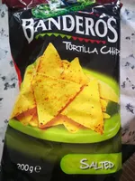 Tortilla chips salted