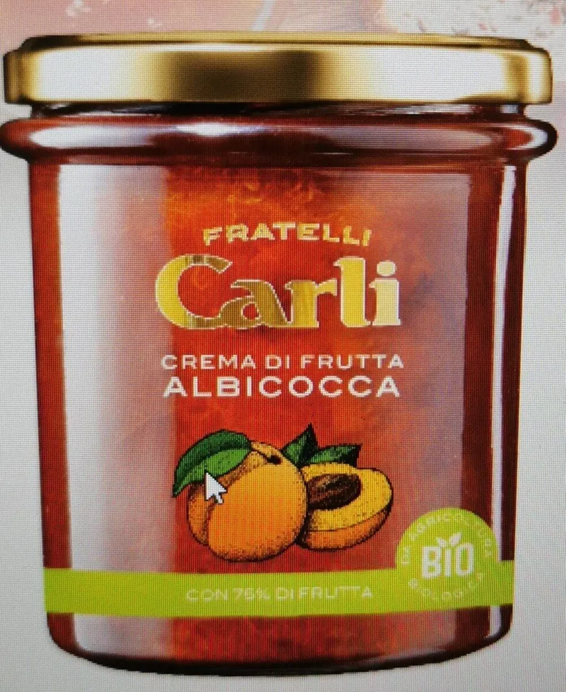 Crema di frutta bio all'albicocca