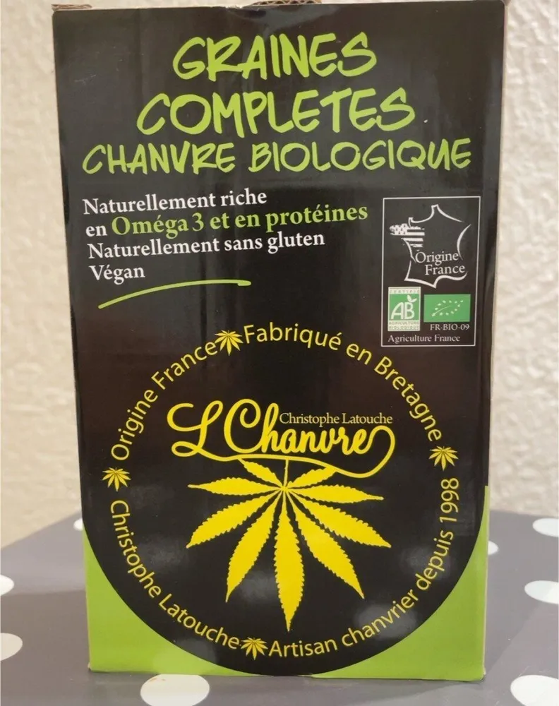 Graines completes chanvre