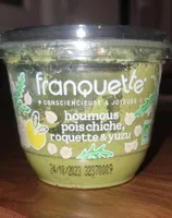 houmous pois chiche, roquette & yuzu