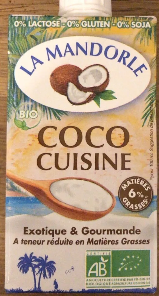 Lait d'amande et châtaigne