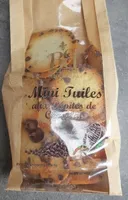 Mini tuiles aux pépites de chocolat
