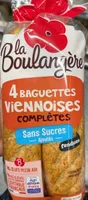 4 baguettes viennoises complètes