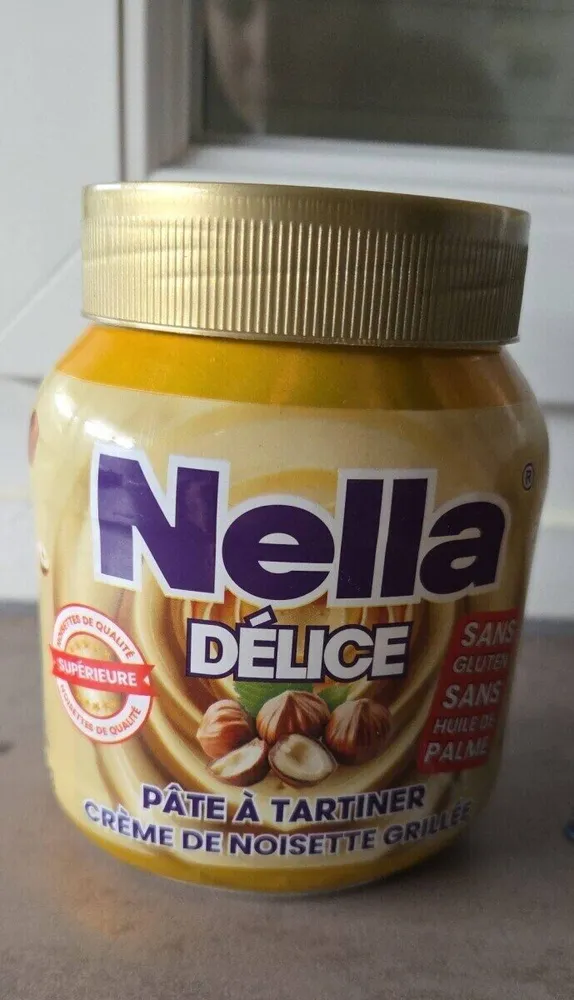 Pâte à tartiner crème de noisette grillée
