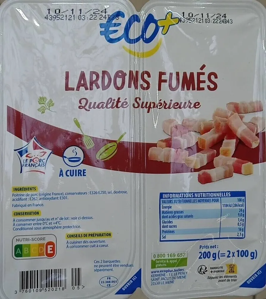 Lardons fumés