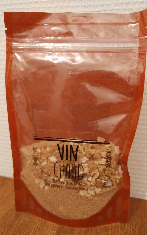 Préparation pour vin chaud à base de cassonade et d'épices
