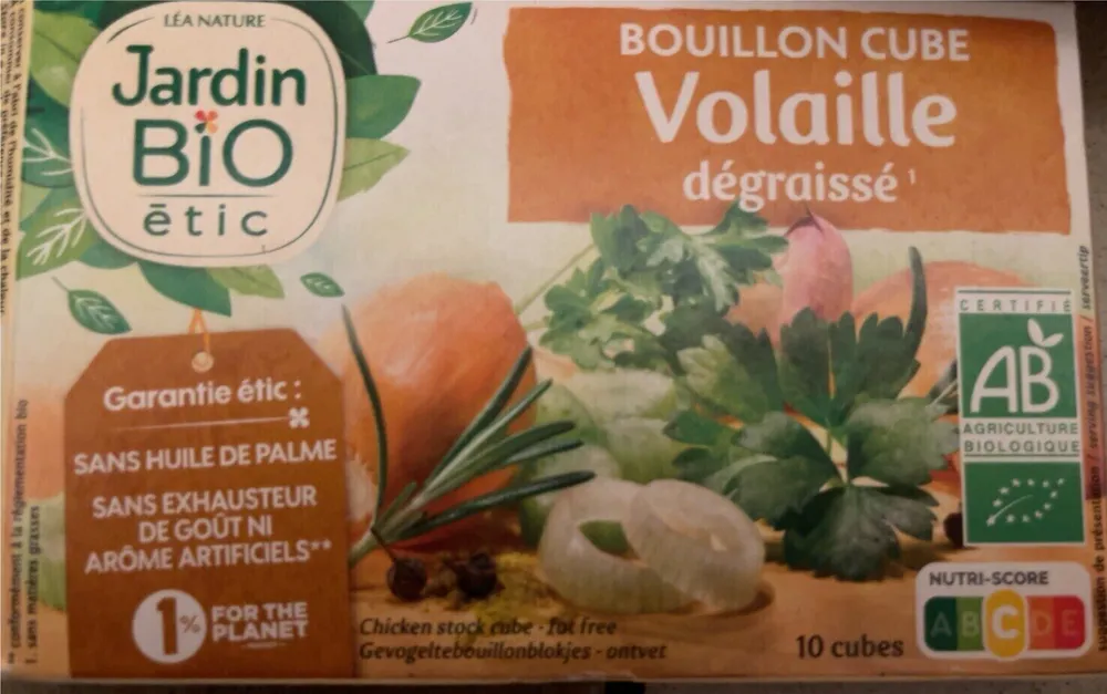 Bouillon cube volaille dégraissé