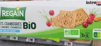 Biscuits cranberries bio
