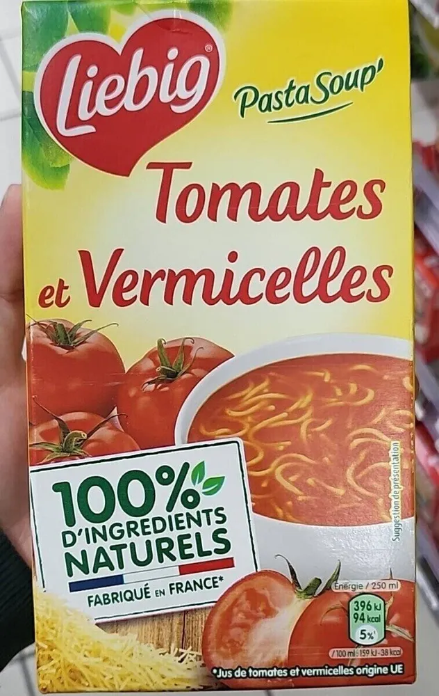 Tomate et vermicelles