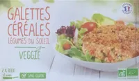 Galettes Céréales légumes du soleil