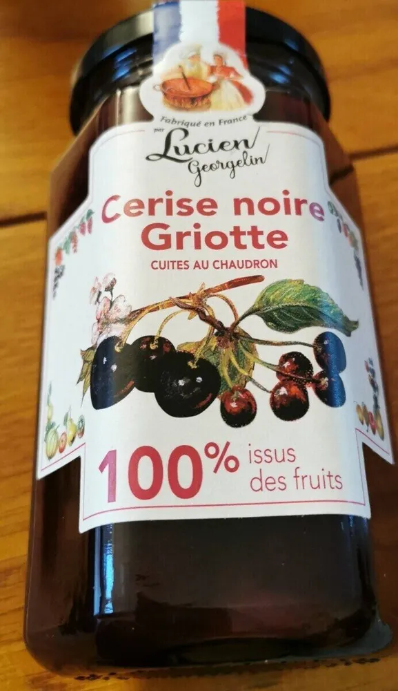 Confiture cerise noire griotte