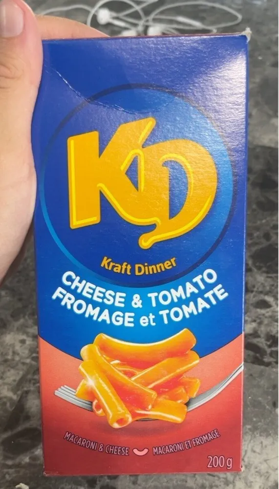 Kraft Dinner Fromage et tomate