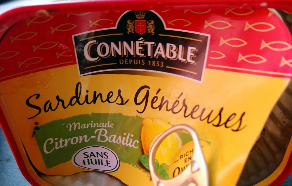 sardines généreuses