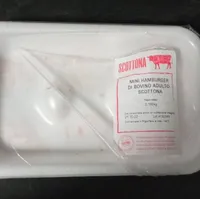 Mini hamburger di bovino