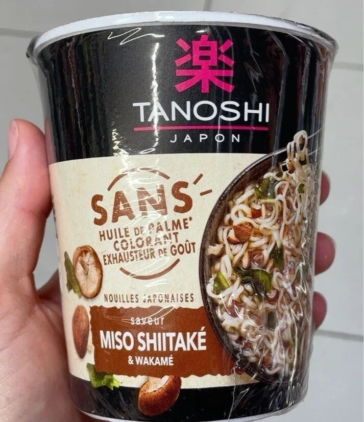 Nouilles japonaises saveur Miso Shiitaké