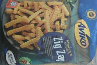 Frytki karbowane