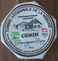 Tomme au cumin