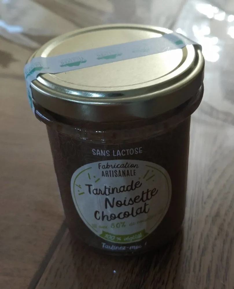 Tartinade noisette chocolat