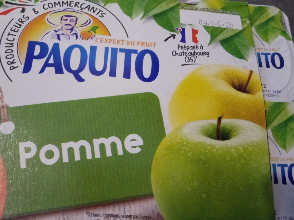 Compote pomme