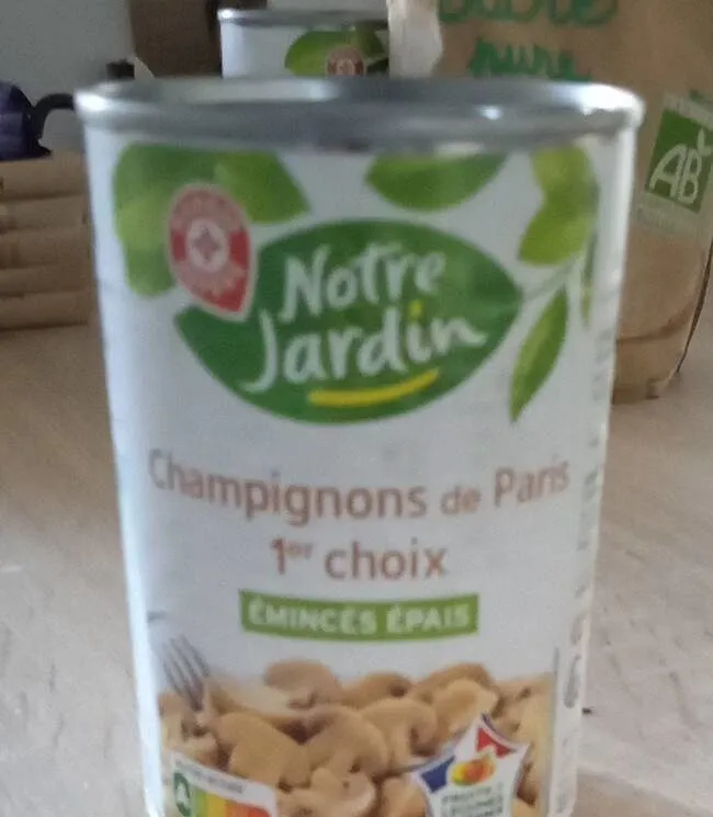 Champignons de Paris 1 er choix Émincés Épais
