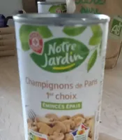 Champignons de Paris 1 er choix Émincés Épais