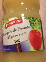 Compote de pomme allégée en sucre