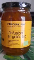 Infusion en gelée bio yuzu de Corée du Sud et hibiscus