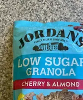 Low sugar, granola, cherry and almond