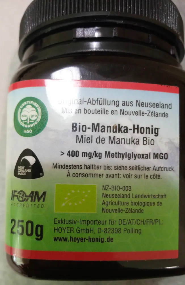 ORGANIC MANUKA HONEY