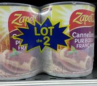 Cannellonis pur bœufs français