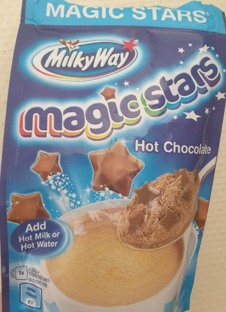 Milky way magic stars hot chocolate