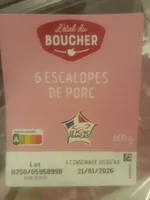 5 escalopes de porc