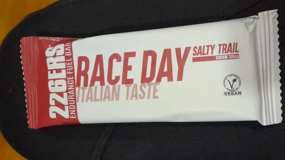 Race day italian taste, salty trail