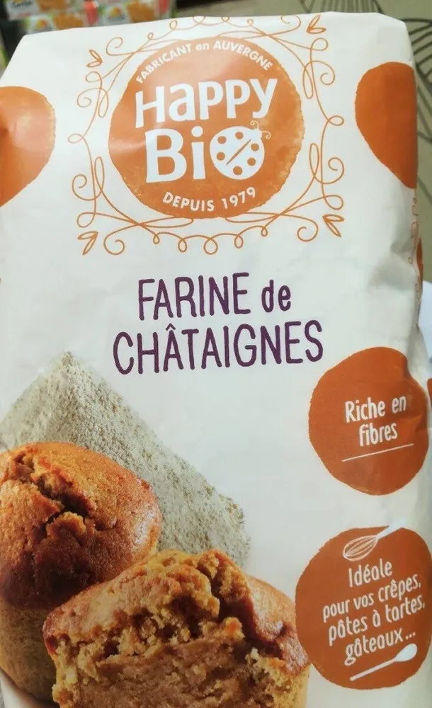 Farine de châtaignes