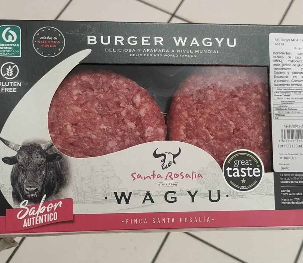 Burger wagyu