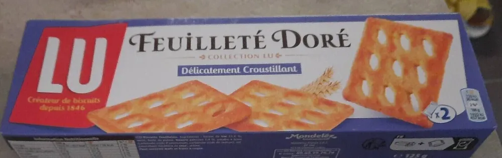 Feuilleté doré
