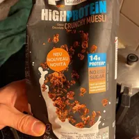 High protein crunchy muesli