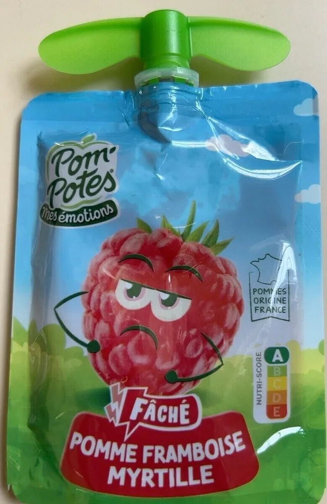 Pom’Potes Pomme Framboise Myrtille