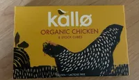 Organic chicken stock cubes