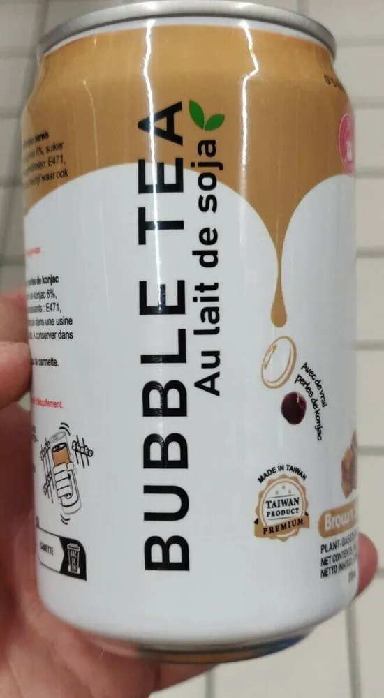 Bubble tea au lait de soja