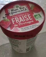 Mon sorbet a la fraise de Bretagne